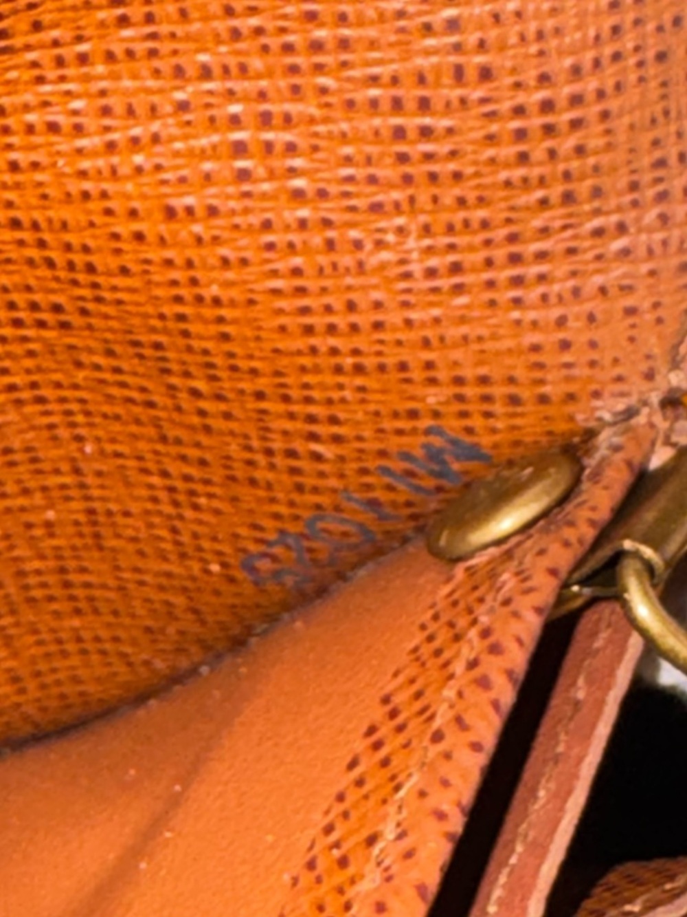 Louis Vuitton monogram long Sarah wallet brown/gold converted Crossbody 2009 - Picture 16 of 17